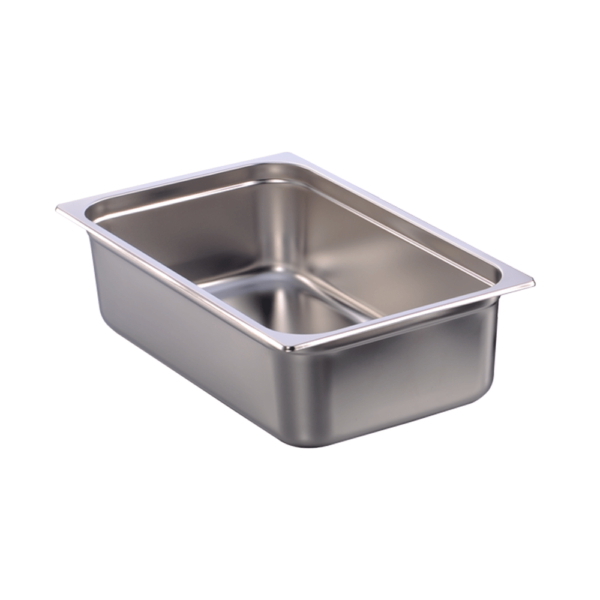 Inserto de Acero Inoxidable Tamaño Entero, Altura 4" (6 pzas)