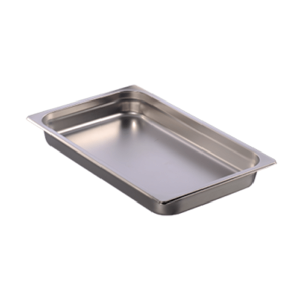 Inserto de Acero Inoxidable Tamaño Entero, Altura 1" (6 pzas)