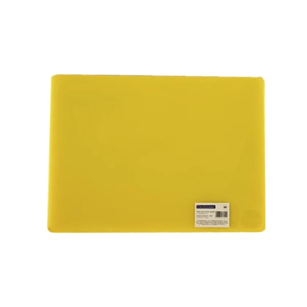 Tabla para Cortar Color Amarillo 30 x 45 x 1.2 cm (3 pzas)