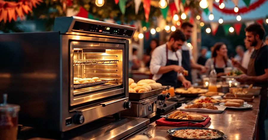 Prepara tu cocina y destaca en ferias patrias con equipos portátiles y ventas sin improvistos.